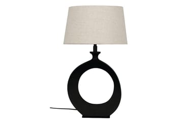 Pöytälamppu Eglo Diezma Musta/Luonnonväri 52 cm - 52 cm - Valaistus - Sisävalaistus & lamput - Ikkunavalaisimet - Ikkunavalaisin jalalla