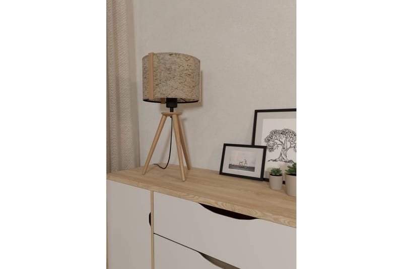 Pöytälamppu Eglo Hontongas Ruskea - Valaistus - Sisävalaistus & lamput - Erikoisvalaisin - Riisipaperivalaisin