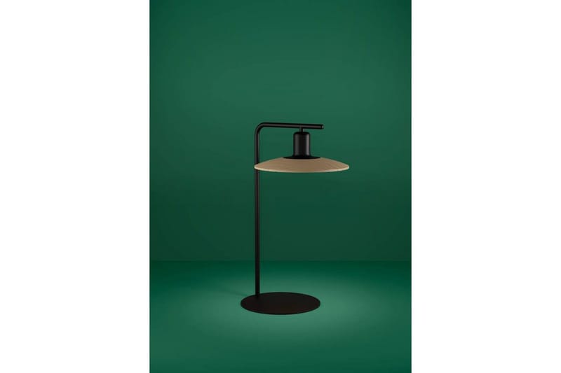 Pöytälamppu Eglo Mayazes Musta/Puu - Valaistus - Sisävalaistus & lamput - Erikoisvalaisin - Riisipaperivalaisin