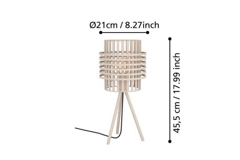Pöytälamppu Eglo Oltamar Hiekka - Valaistus - Sisävalaistus & lamput - Erikoisvalaisin - Riisipaperivalaisin
