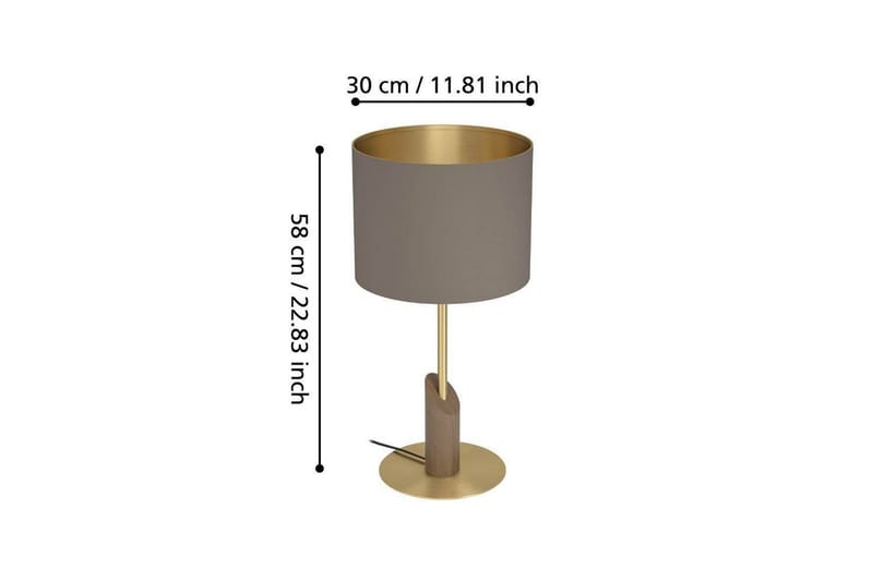 Pöytälamppu Eglo Santandria Cappuccino - Valaistus - Sisävalaistus & lamput - Erikoisvalaisin - Riisipaperivalaisin