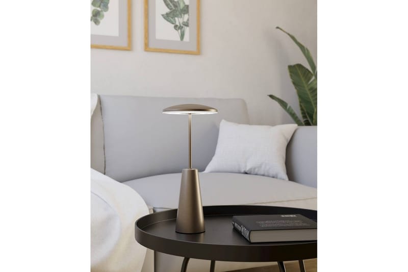 Pöytälamppu Eglo Piccola Touchilla Tumma Pronssi - Pronssi - Valaistus - Sisävalaistus & lamput - Erikoisvalaisin - Riisipaperivalaisin