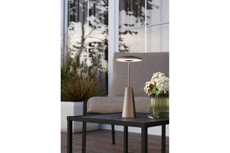 Pöytälamppu Eglo Piccola Touchilla Tumma Pronssi - Pronssi - Valaistus - Sisävalaistus & lamput - Erikoisvalaisin - Riisipaperivalaisin