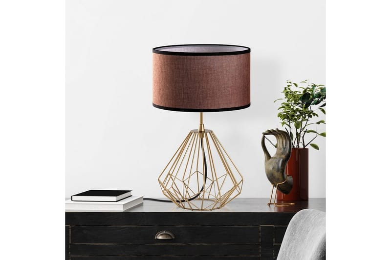 Pöytävalaisin Almasi Damson / Kulta - Damson / Kulta - Valaistus - Sisävalaistus & lamput - Erikoisvalaisin - Riisipaperivalaisin