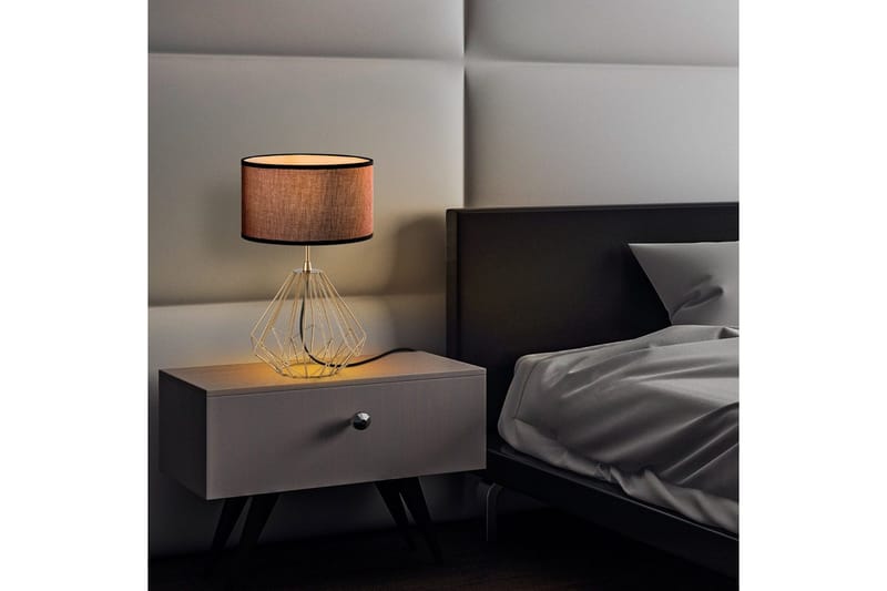 Pöytävalaisin Almasi Damson / Kulta - Damson / Kulta - Valaistus - Sisävalaistus & lamput - Erikoisvalaisin - Riisipaperivalaisin