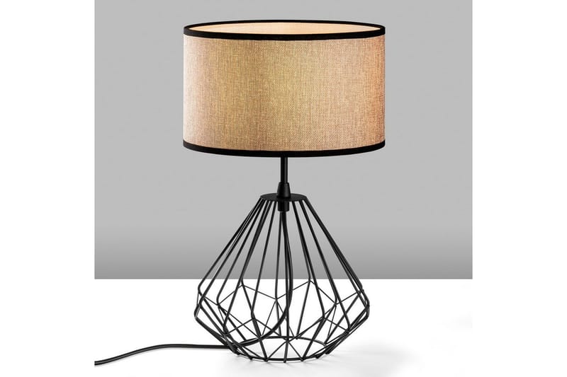 Pöytävalaisin Almasi Minkki / Musta - Minkki / Musta - Valaistus - Sisävalaistus & lamput - Erikoisvalaisin - Riisipaperivalaisin