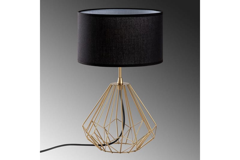 Pöytävalaisin Almasi Musta / Kulta - Musta / Kulta - Valaistus - Sisävalaistus & lamput - Erikoisvalaisin - Riisipaperivalaisin