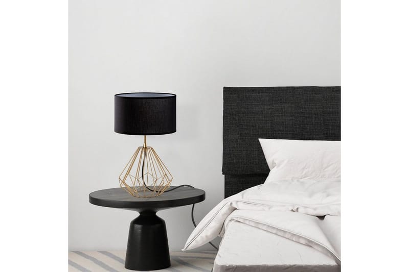 Pöytävalaisin Almasi Musta / Kulta - Musta / Kulta - Valaistus - Sisävalaistus & lamput - Erikoisvalaisin - Riisipaperivalaisin