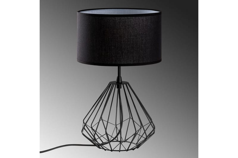 Pöytävalaisin Almasi Musta - Musta - Valaistus - Sisävalaistus & lamput - Erikoisvalaisin - Riisipaperivalaisin