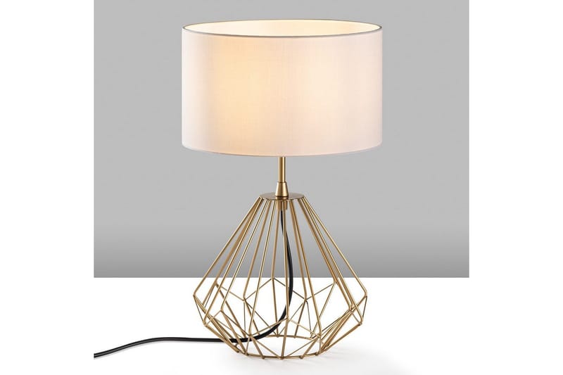 Pöytävalaisin Almasi Valkoinen / Kulta - Valkoinen / Kulta - Valaistus - Sisävalaistus & lamput - Erikoisvalaisin - Riisipaperivalaisin