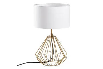 Pöytävalaisin Almasi Valkoinen / Kulta