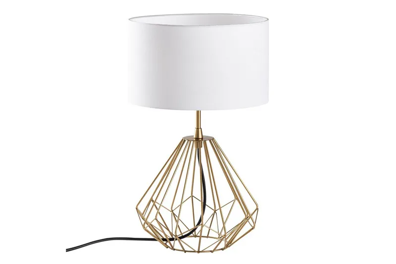 Pöytävalaisin Almasi Valkoinen / Kulta - Valkoinen / Kulta - Valaistus - Sisävalaistus & lamput - Erikoisvalaisin - Riisipaperivalaisin