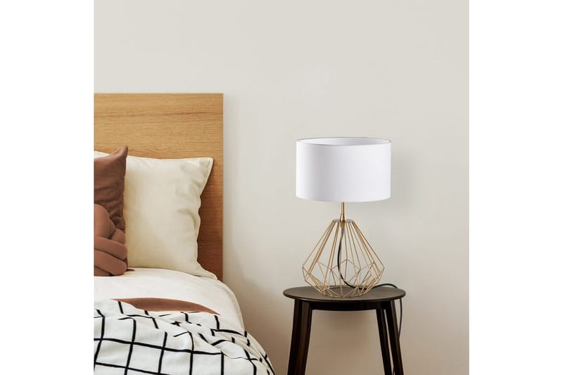 Pöytävalaisin Almasi Valkoinen / Kulta - Valkoinen / Kulta - Valaistus - Sisävalaistus & lamput - Erikoisvalaisin - Riisipaperivalaisin