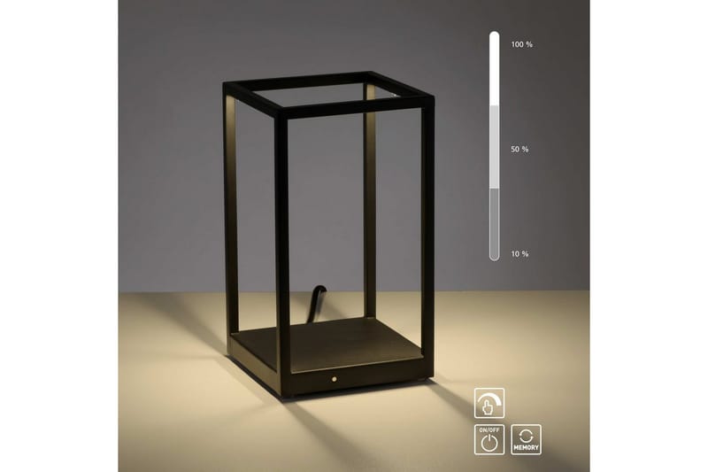 Pöytävalaisin Contura - 15x27x15 cm - Valaistus - Sisävalaistus & lamput - Erikoisvalaisin - Riisipaperivalaisin