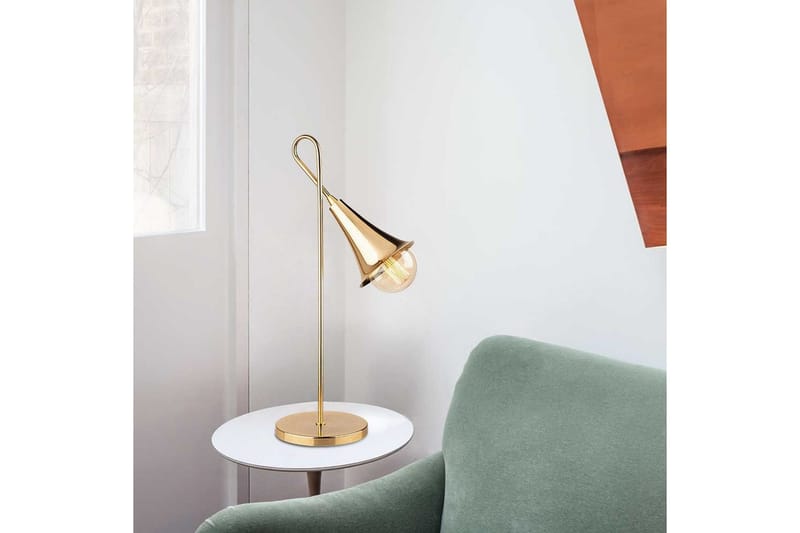 Pöytävalaisin Dorougradia Kulta - Kulta - Valaistus - Sisävalaistus & lamput - Erikoisvalaisin - Riisipaperivalaisin