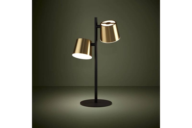 Pöytävalaisin Eglo Altamira Musta/Messinki - Valaistus - Sisävalaistus & lamput - Erikoisvalaisin - Riisipaperivalaisin