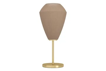 Pöytävalaisin Eglo Caprarola - Messinki/Beige - Valaistus - Sisävalaistus & lamput - Ikkunavalaisimet - Ikkunavalaisin jalalla