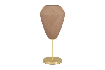Pöytävalaisin Eglo Caprarola - Messinki/Beige - Valaistus - Sisävalaistus & lamput - Ikkunavalaisimet - Ikkunavalaisin jalalla