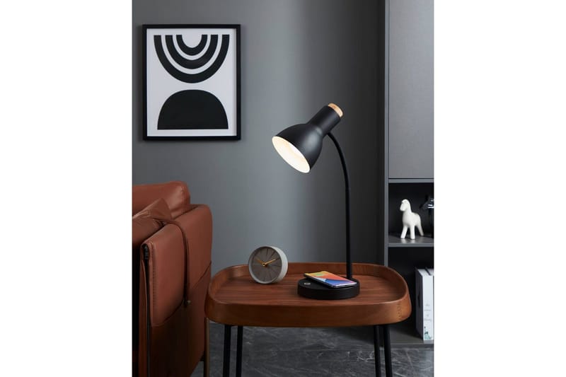 Pöytävalaisin Eglo Veradal-Qi kosketusohjattu - Musta/Ruskea - Valaistus - Sisävalaistus & lamput - Erikoisvalaisin - Riisipaperivalaisin