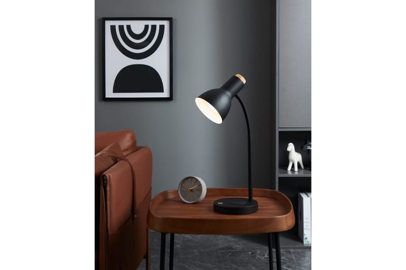 Pöytävalaisin Eglo Veradal-Qi kosketusohjattu - Musta/Ruskea - Valaistus - Sisävalaistus & lamput - Erikoisvalaisin - Riisipaperivalaisin