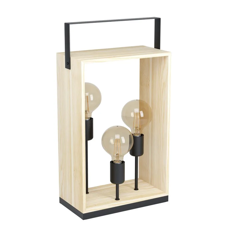 Pöytävalaisin Famborough 3 lampulla, 16 cm