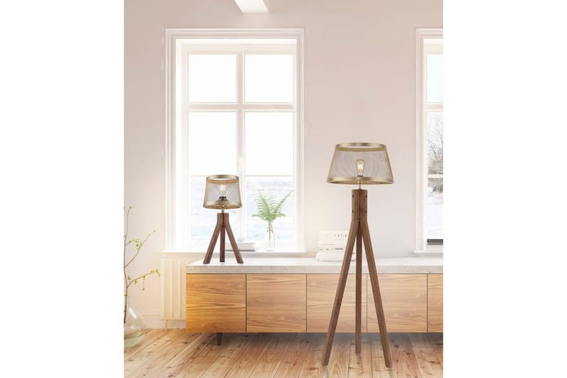 Pöytävalaisin Frederik - 22x44x22 cm - Valaistus - Sisävalaistus & lamput - Erikoisvalaisin - Riisipaperivalaisin