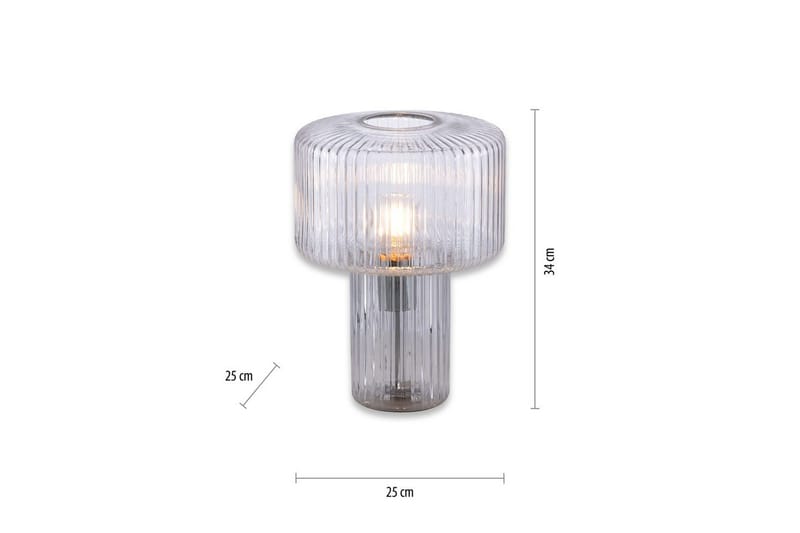 Pöytävalaisin Fungus - Läpinäkyvä - Valaistus - Sisävalaistus & lamput - Erikoisvalaisin - Riisipaperivalaisin