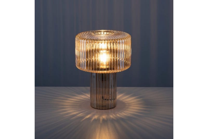 Pöytävalaisin Fungus - Meripihka - Valaistus - Sisävalaistus & lamput - Erikoisvalaisin - Riisipaperivalaisin