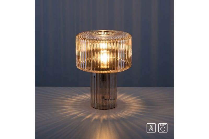 Pöytävalaisin Fungus - Meripihka - Valaistus - Sisävalaistus & lamput - Erikoisvalaisin - Riisipaperivalaisin