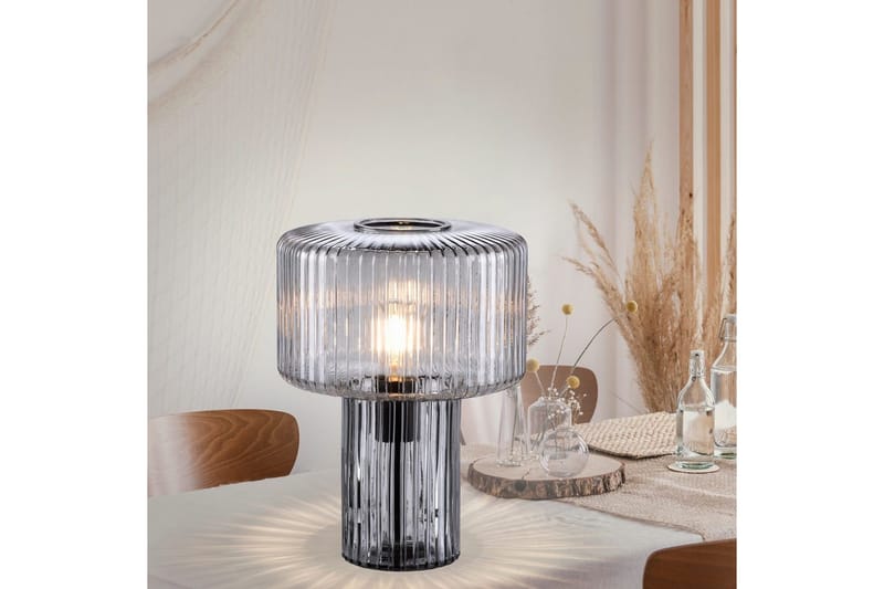 Pöytävalaisin Fungus - Savunvärinen - Valaistus - Sisävalaistus & lamput - Erikoisvalaisin - Riisipaperivalaisin