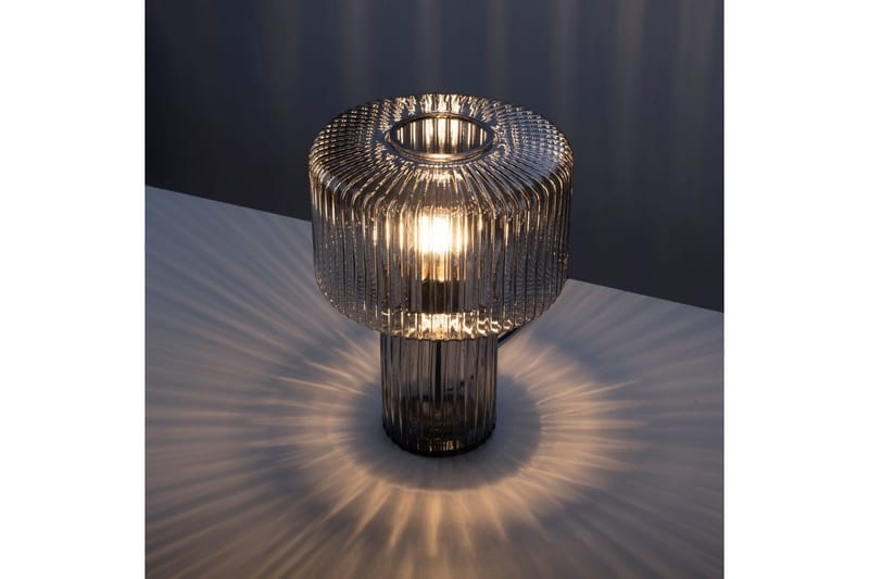 Pöytävalaisin Fungus - Savunvärinen - Valaistus - Sisävalaistus & lamput - Erikoisvalaisin - Riisipaperivalaisin