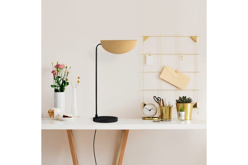 Pöytävalaisin Kulma Musta / Kulta - Musta / Kulta - Valaistus - Sisävalaistus & lamput - Erikoisvalaisin - Riisipaperivalaisin