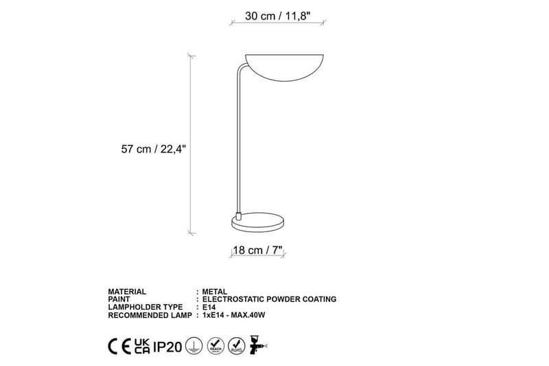 Pöytävalaisin Kulma Musta / Kulta - Musta / Kulta - Valaistus - Sisävalaistus & lamput - Erikoisvalaisin - Riisipaperivalaisin
