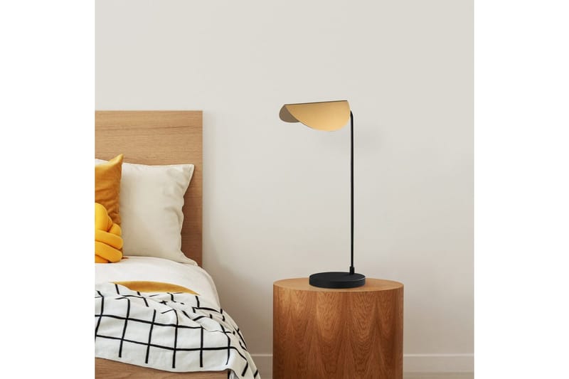 Pöytävalaisin Kulma Musta / Kulta - Musta / Kulta - Valaistus - Sisävalaistus & lamput - Erikoisvalaisin - Riisipaperivalaisin