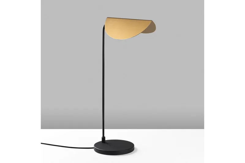 Pöytävalaisin Kulma Musta / Kulta, Musta / Kulta