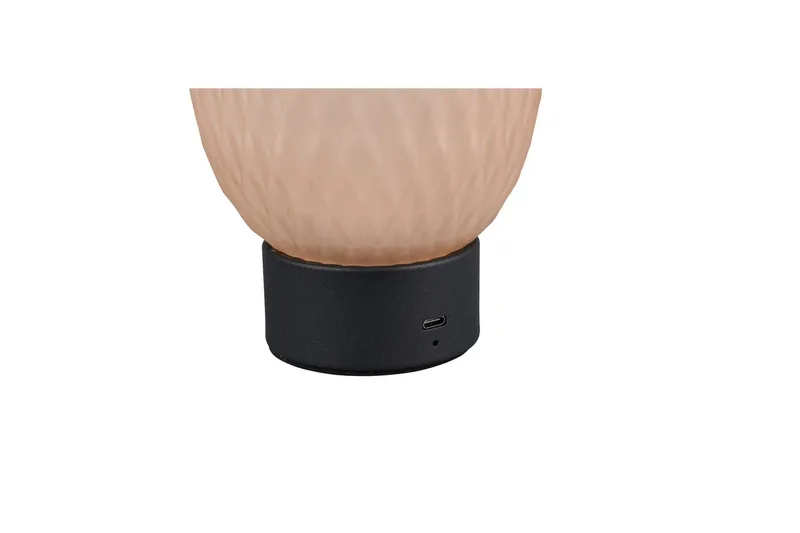 Pöytävalaisin Ladattava TRIO Facette Mattamusta/meripihka - Mattamusta/meripihka - Valaistus - Sisävalaistus & lamput - Erikoisvalaisin - Riisipaperivalaisin