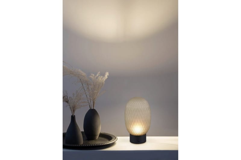 Pöytävalaisin Ladattava TRIO Facette Mattamusta/vihreä - Mattamusta/vihreä - Valaistus - Sisävalaistus & lamput - Erikoisvalaisin - Riisipaperivalaisin