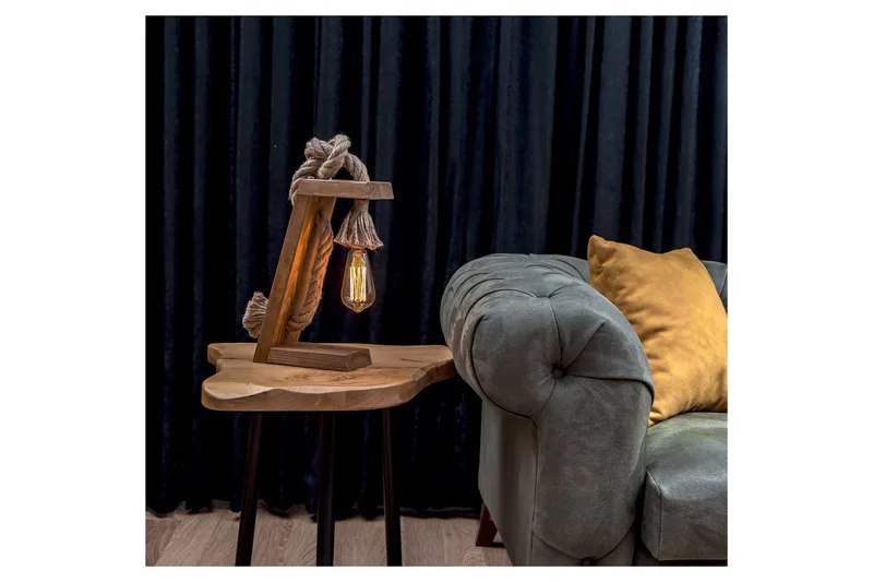 Pöytävalaisin Lumina Ruskea / Kulta - Ruskea/Kulta - Valaistus - Sisävalaistus & lamput - Erikoisvalaisin - Riisipaperivalaisin