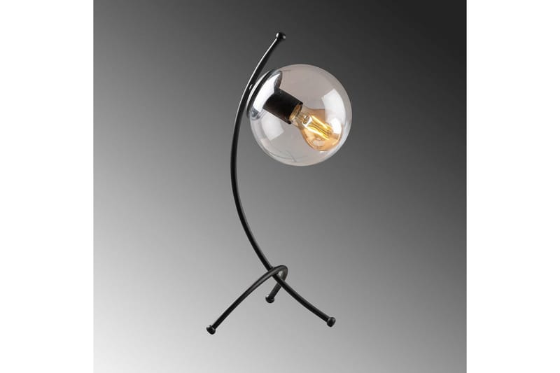 Pöytävalaisin Melra Musta - Musta - Valaistus - Sisävalaistus & lamput - Erikoisvalaisin - Riisipaperivalaisin