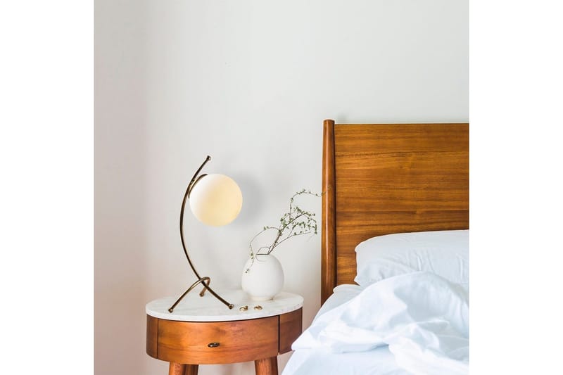 Pöytävalaisin Melra Vintage / Valkoinen - Vintage / Valkoinen - Valaistus - Sisävalaistus & lamput - Erikoisvalaisin - Riisipaperivalaisin