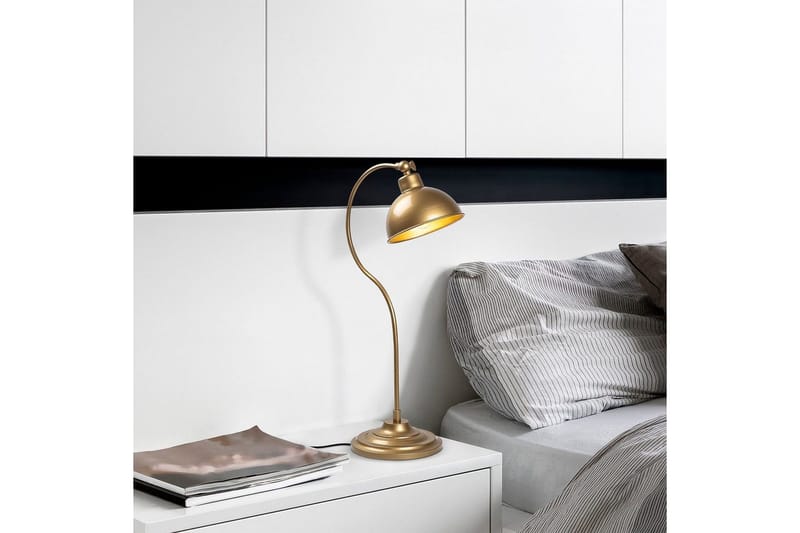 Pöytävalaisin Moonridge Kulta - Kulta - Valaistus - Sisävalaistus & lamput - Erikoisvalaisin - Riisipaperivalaisin