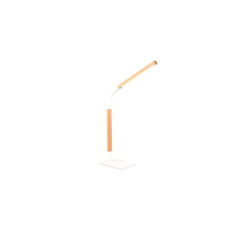 Pöytävalaisin Norris - Mattavalkoinen/puu - Valaistus - Sisävalaistus & lamput - Erikoisvalaisin - Riisipaperivalaisin