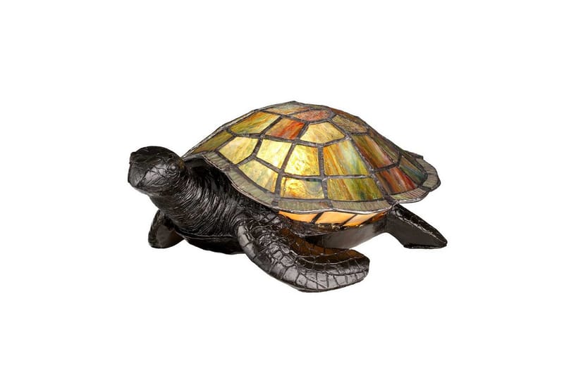 Pöytävalaisin Quoizel Tiffany-eläin 193x100x281 mm, 193x100x281 mm