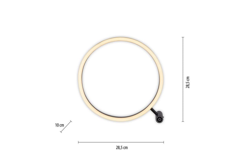 Pöytävalaisin Ritus - 10x28,5x28,5 cm - Valaistus - Sisävalaistus & lamput - Erikoisvalaisin - Riisipaperivalaisin