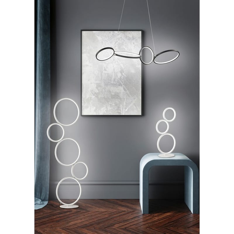 Pöytävalaisin Rondo - Mattavalkoinen - Valaistus - Sisävalaistus & lamput - Erikoisvalaisin - Riisipaperivalaisin