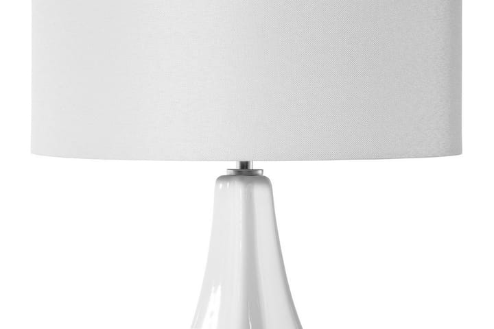 Pöytävalaisin Santee 32 cm - Valkoinen - Olohuoneen valaisin - Riisipaperivalaisin - Kaarivalaisin - Yöpöydän valaisin - Ikkunavalaisin jalalla - Tiffanylamppu - PH lamppu - Pöytävalaisin - Verkkovalaisin