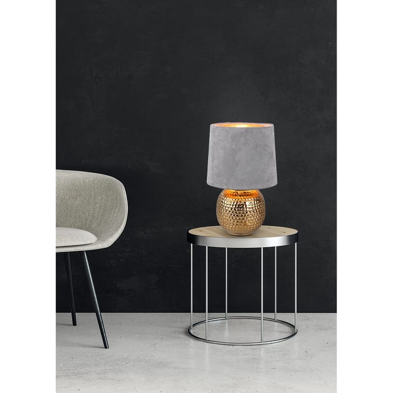 Pöytävalaisin Sophia - Harmaa - Valaistus - Sisävalaistus & lamput - Erikoisvalaisin - Riisipaperivalaisin