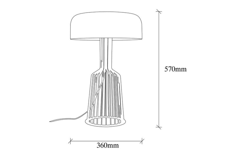 Pöytävalaisin Sourab Embedrant Musta / Kulta - Kulta/Musta - Valaistus - Sisävalaistus & lamput - Erikoisvalaisin - Riisipaperivalaisin