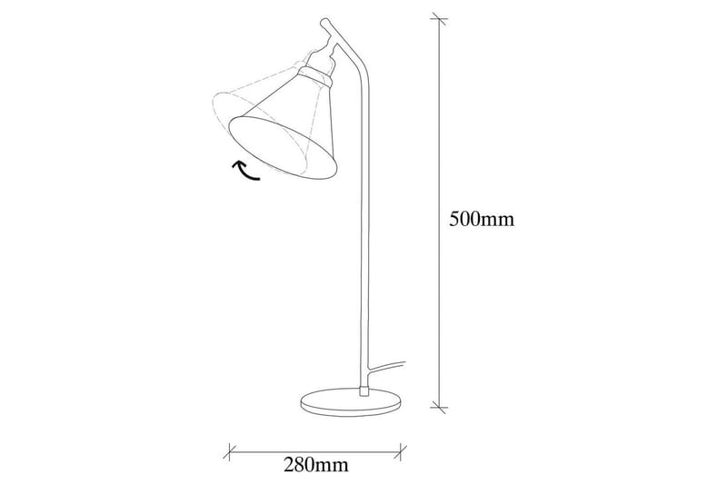Pöytävalaisin Sugana Flix Vintage - Kupari - Valaistus - Sisävalaistus & lamput - Erikoisvalaisin - Riisipaperivalaisin