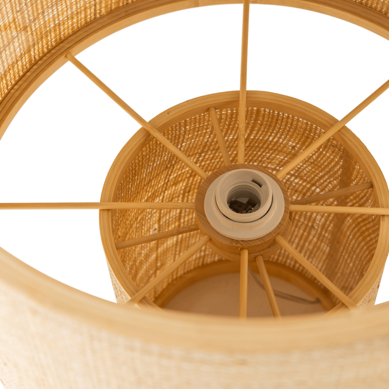 Pöytävalaisin Syro 42 cm - Luonnonväri - Valaistus - Sisävalaistus & lamput - Erikoisvalaisin - Riisipaperivalaisin